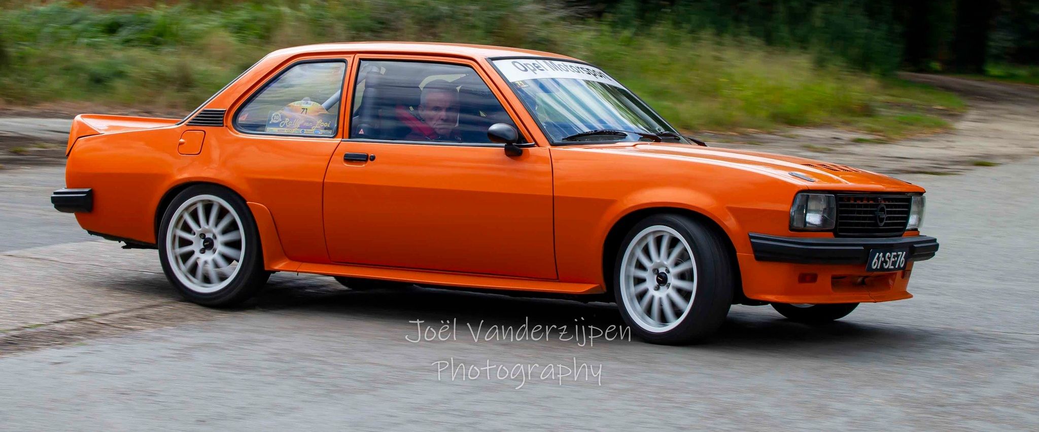 Opel Ascona-B Oranje Opel Ascona B 2.5CIH met 212PK