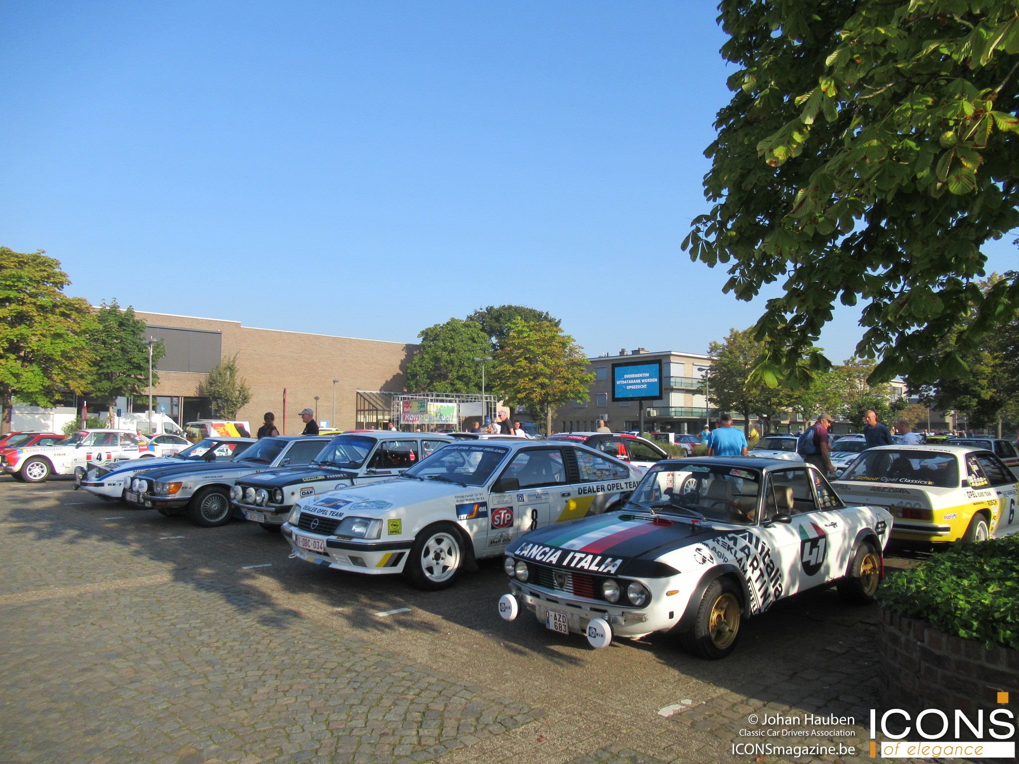 Oranje Opel Ascona B 2.5CIH met 212PK