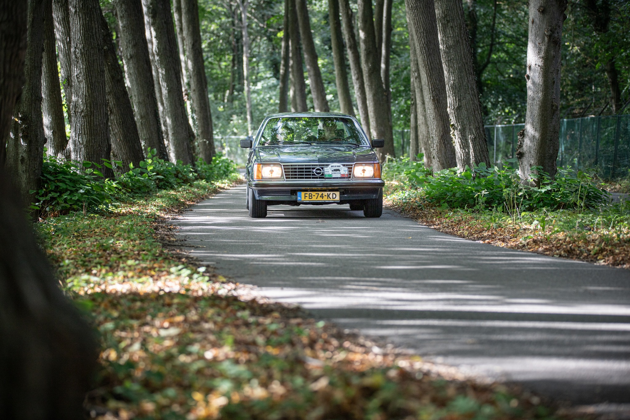 Oranje Opel Ascona B 2.5CIH met 212PK