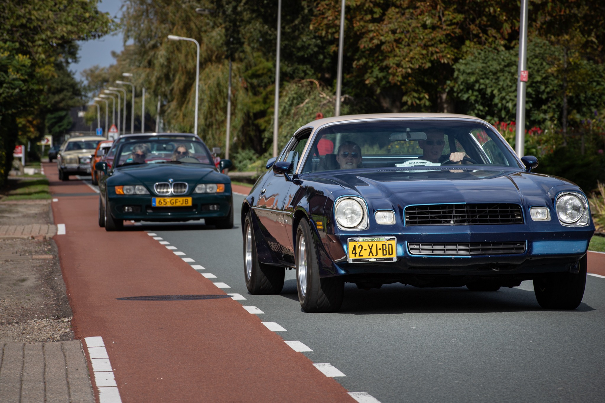 Oranje Opel Ascona B 2.5CIH met 212PK