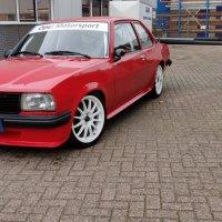 Oranje Opel Ascona B 2.5CIH met 212PK