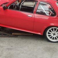 Oranje Opel Ascona B 2.5CIH met 212PK