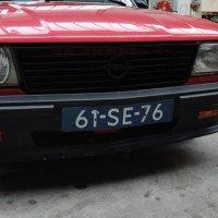 Oranje Opel Ascona B 2.5CIH met 212PK