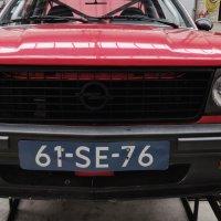 Oranje Opel Ascona B 2.5CIH met 212PK