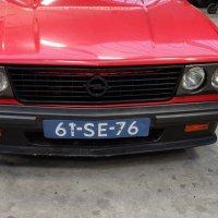 Oranje Opel Ascona B 2.5CIH met 212PK