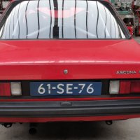 Oranje Opel Ascona B 2.5CIH met 212PK