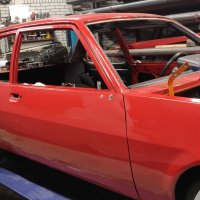 Oranje Opel Ascona B 2.5CIH met 212PK