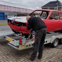 Oranje Opel Ascona B 2.5CIH met 212PK