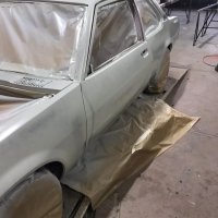 Oranje Opel Ascona B 2.5CIH met 212PK