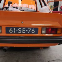 Oranje Opel Ascona B 2.5CIH met 212PK