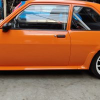 Oranje Opel Ascona B 2.5CIH met 212PK