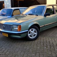 Oranje Opel Ascona B 2.5CIH met 212PK