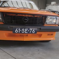 Oranje Opel Ascona B 2.5CIH met 212PK