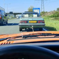 Oranje Opel Ascona B 2.5CIH met 212PK