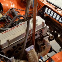 Oranje Opel Ascona B 2.5CIH met 212PK