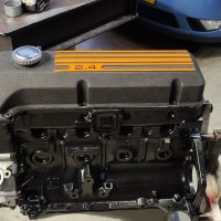 Oranje Opel Ascona B 2.5CIH met 212PK