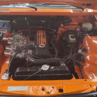 Oranje Opel Ascona B 2.5CIH met 212PK