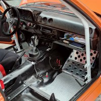 Oranje Opel Ascona B 2.5CIH met 212PK