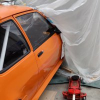 Oranje Opel Ascona B 2.5CIH met 212PK