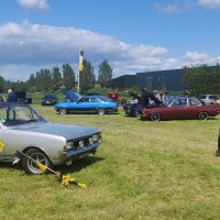 Oranje Opel Ascona B 2.5CIH met 212PK