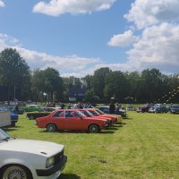 Oranje Opel Ascona B 2.5CIH met 212PK