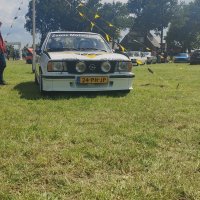 Oranje Opel Ascona B 2.5CIH met 212PK