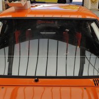 Oranje Opel Ascona B 2.5CIH met 212PK