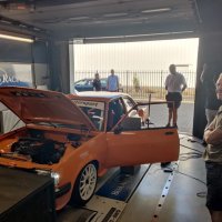 Oranje Opel Ascona B 2.5CIH met 212PK