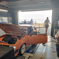 Oranje Opel Ascona B 2.5CIH met 212PK