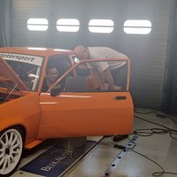 Oranje Opel Ascona B 2.5CIH met 212PK