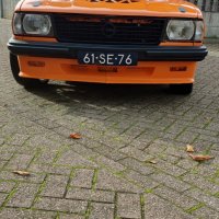 Oranje Opel Ascona B 2.5CIH met 212PK