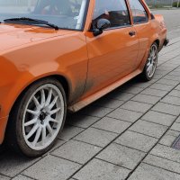 Oranje Opel Ascona B 2.5CIH met 212PK