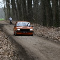 Oranje Opel Ascona B 2.5CIH met 212PK