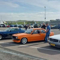 Oranje Opel Ascona B 2.5CIH met 212PK