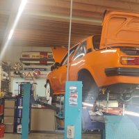 Oranje Opel Ascona B 2.5CIH met 212PK