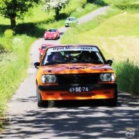 Oranje Opel Ascona B 2.5CIH met 212PK