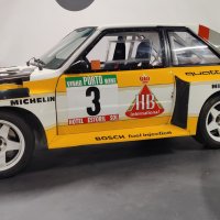 Oranje Opel Ascona B 2.5CIH met 212PK