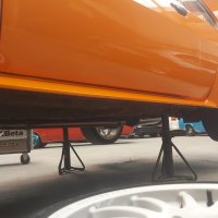 Oranje Opel Ascona B 2.5CIH met 212PK