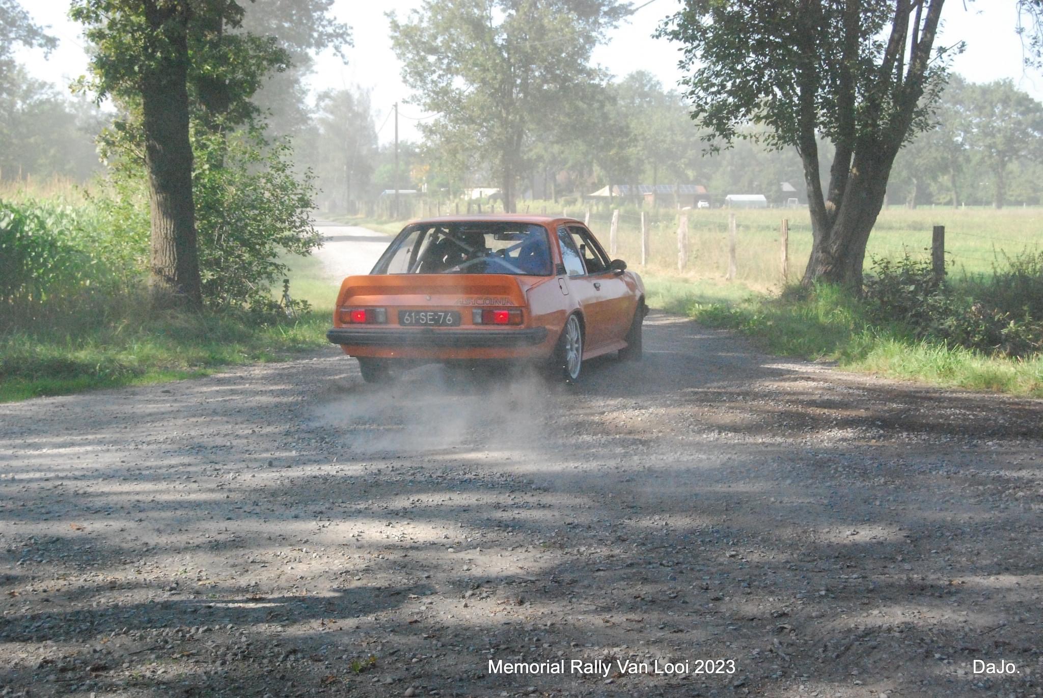 Oranje Opel Ascona B 2.5CIH met 212PK