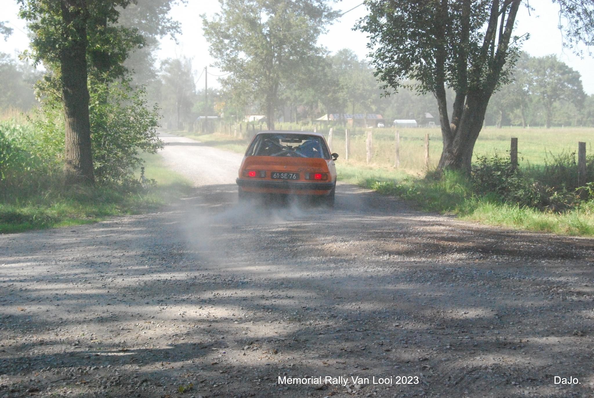 Oranje Opel Ascona B 2.5CIH met 212PK