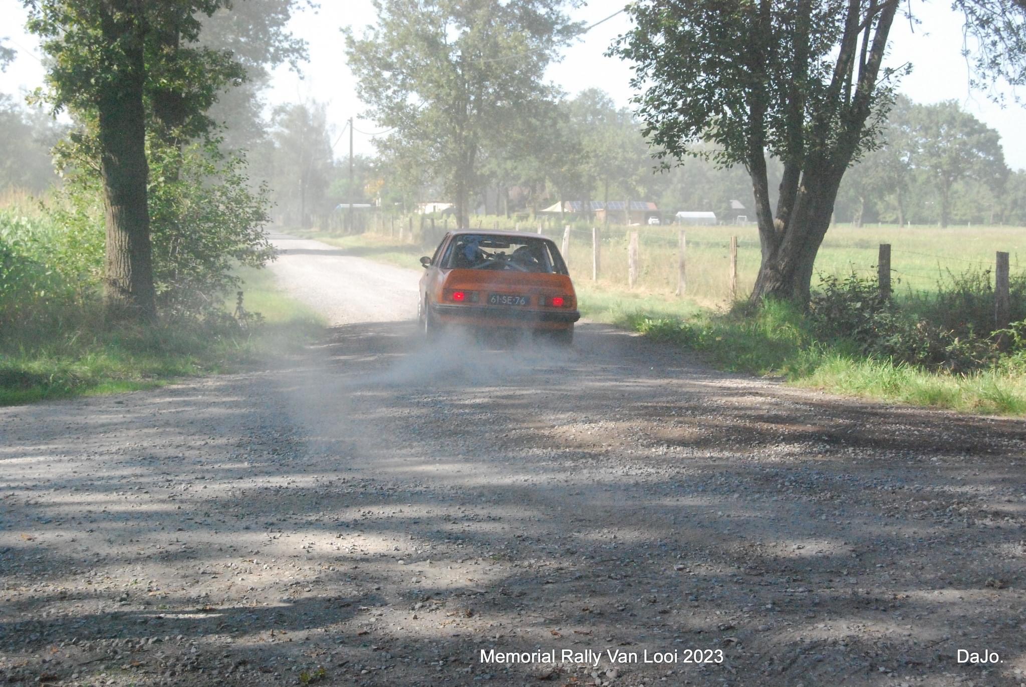 Oranje Opel Ascona B 2.5CIH met 212PK