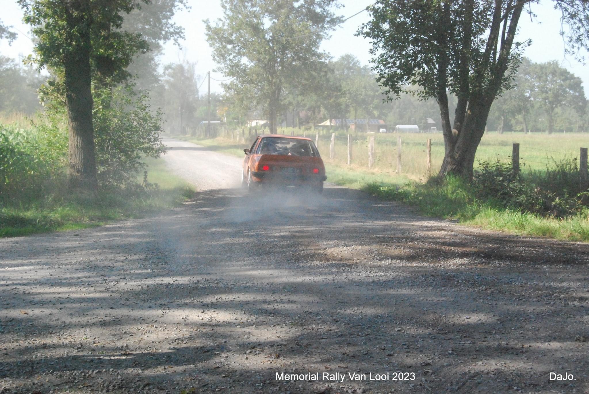 Oranje Opel Ascona B 2.5CIH met 212PK