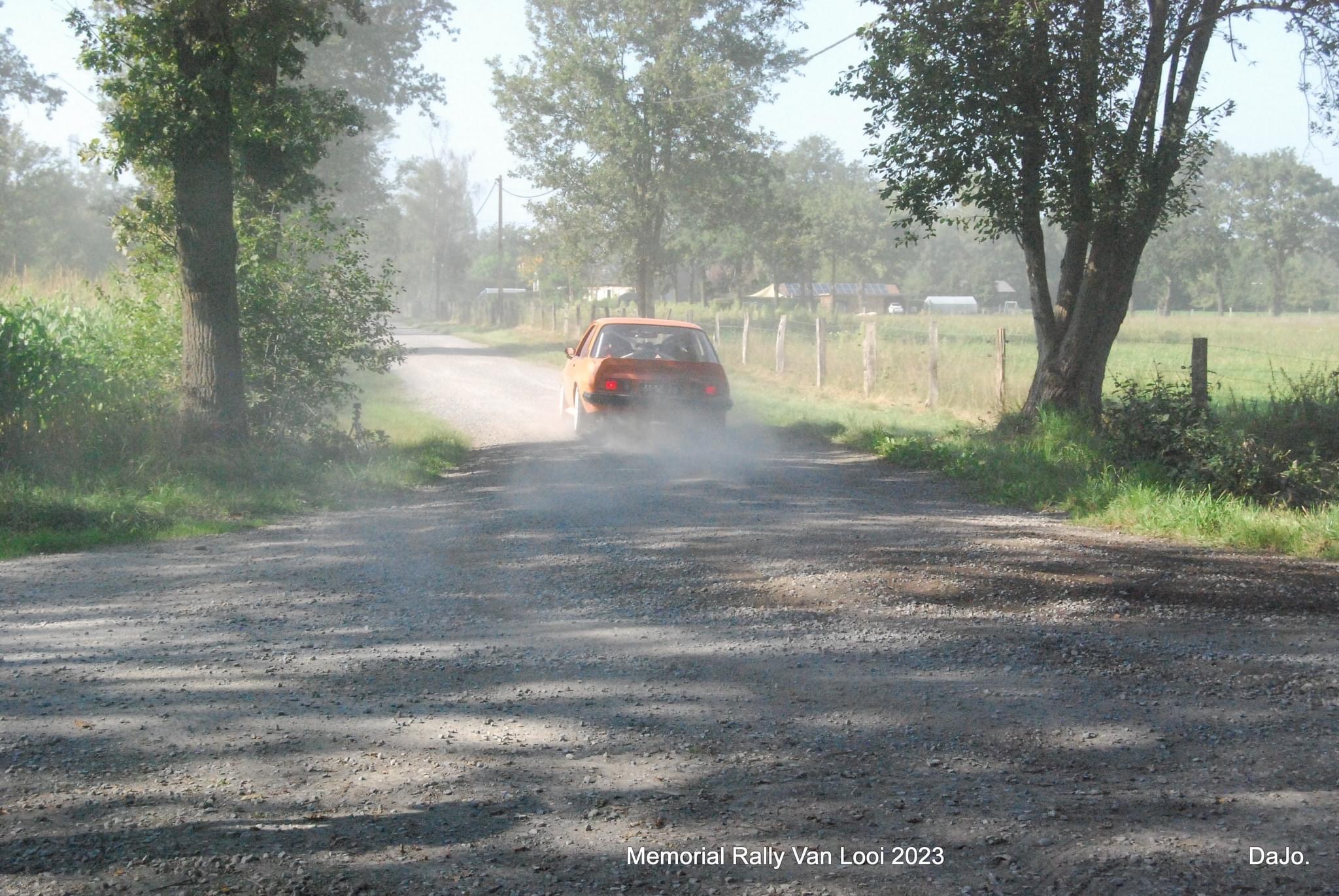 Oranje Opel Ascona B 2.5CIH met 212PK