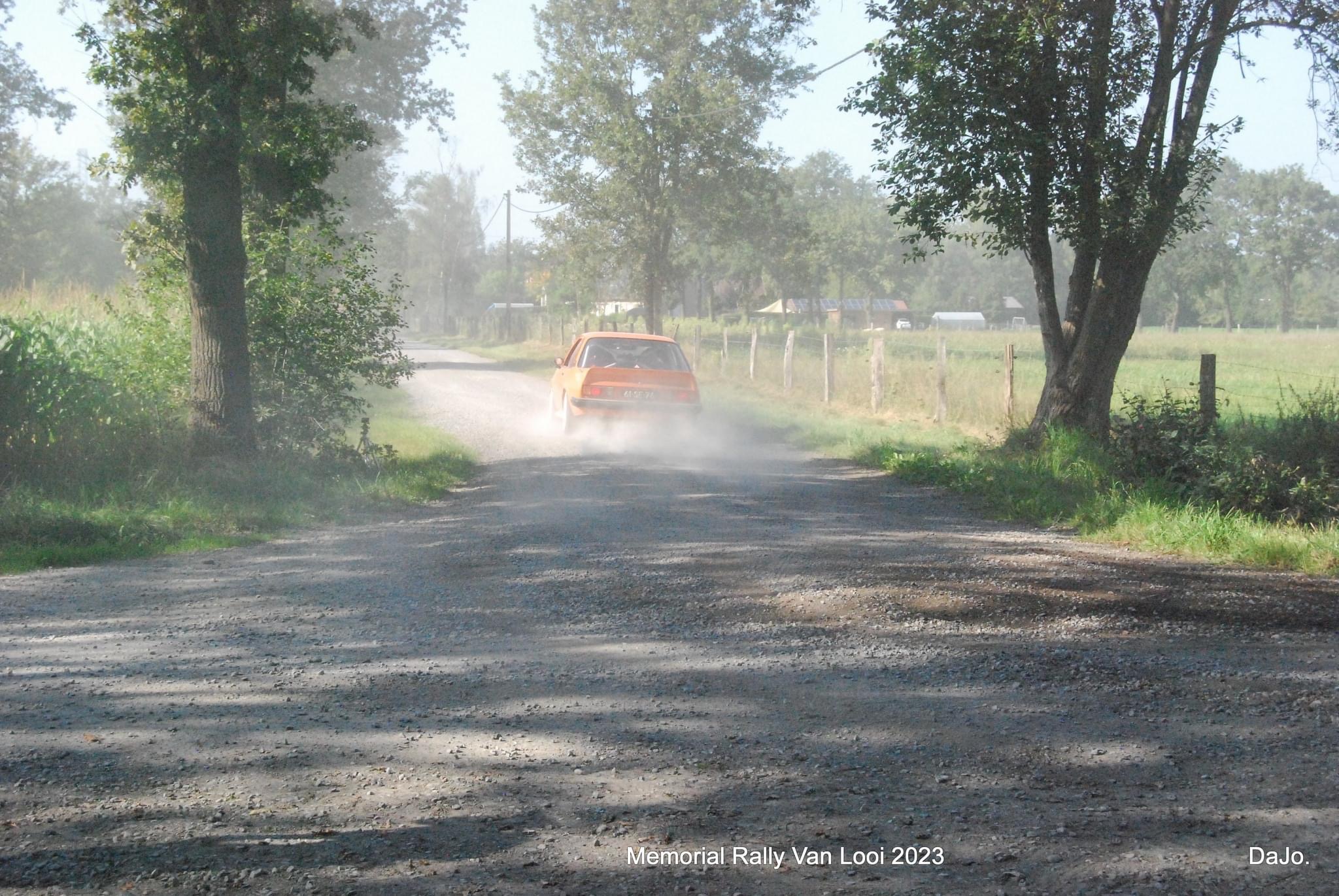 Oranje Opel Ascona B 2.5CIH met 212PK