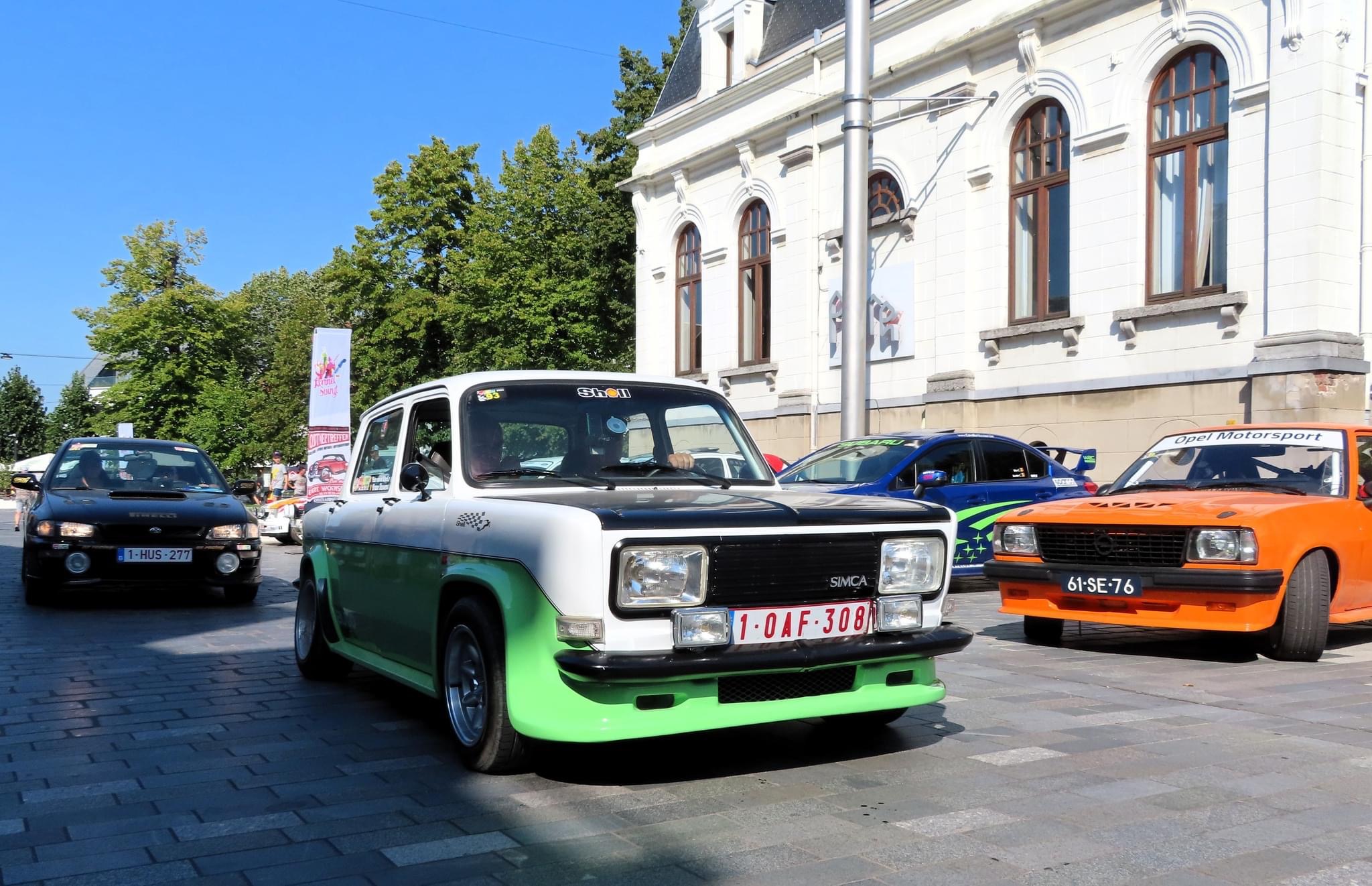 Oranje Opel Ascona B 2.5CIH met 212PK