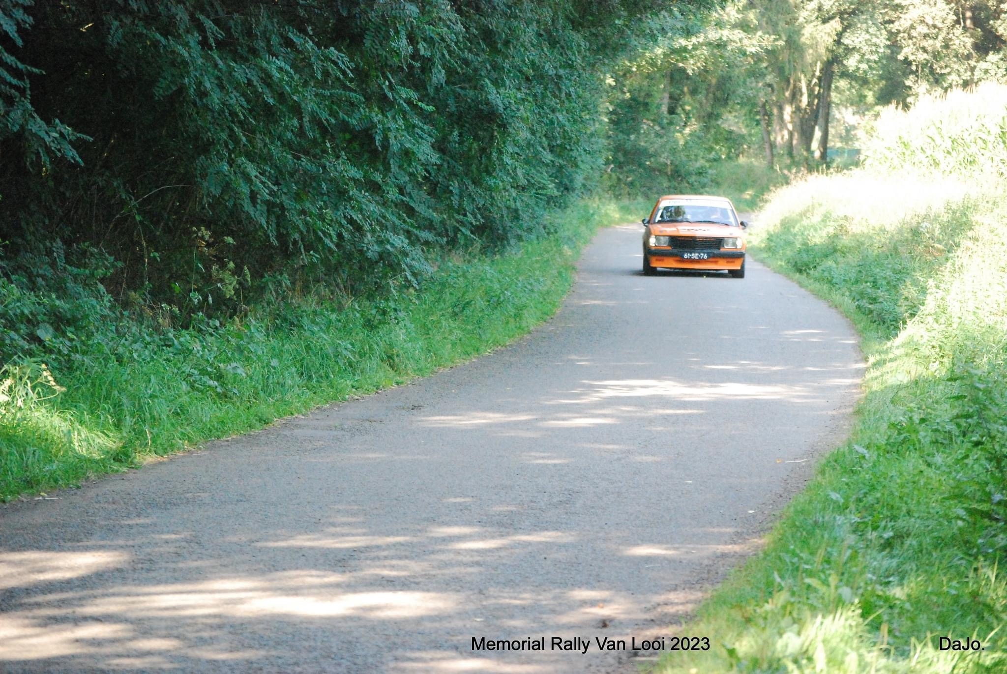 Oranje Opel Ascona B 2.5CIH met 212PK