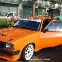 Oranje Opel Ascona B 2.5CIH met 212PK