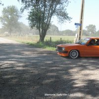 Oranje Opel Ascona B 2.5CIH met 212PK