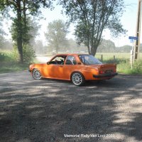 Oranje Opel Ascona B 2.5CIH met 212PK