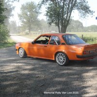 Oranje Opel Ascona B 2.5CIH met 212PK